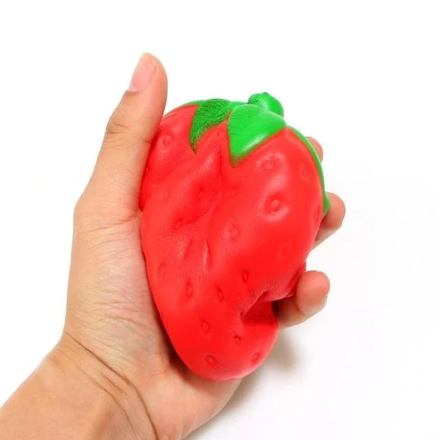 2222775909318.jpg Stress balls -Anti-Stress ball strawberry - Relieve Anxiety with Fun and Style"