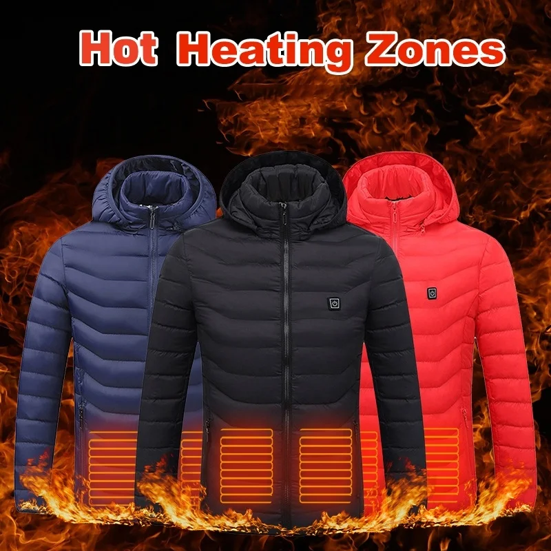 5e544431-af48-417d-9e69-c8929857de7b.jpg New Heated Jacket Coat USB Electric Jacket Cotton Coat Heater Thermal Clothing Heating Vest Men's Clothes Winter